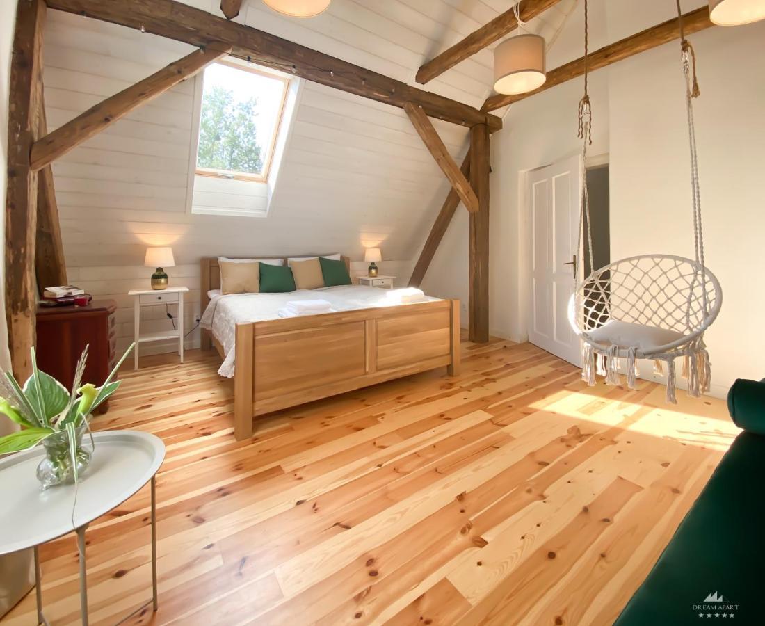 Nasz Debowiec - Dom Dla 15 Osob, Sauna, Widok Na Staw, Wielka Dzialka Exteriör bild