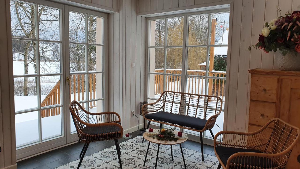 Nasz Debowiec - Dom Dla 15 Osob, Sauna, Widok Na Staw, Wielka Dzialka Exteriör bild